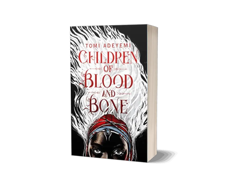 Book cover of Children of Blood and Bone by Tomi Adeyemi