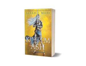 Book cover of Kingdom of Ash by Sarah J Maas