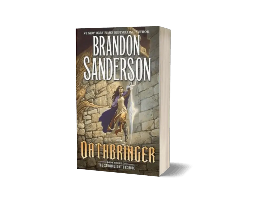 Book cover of Oathbringer by Brandon Sanderson