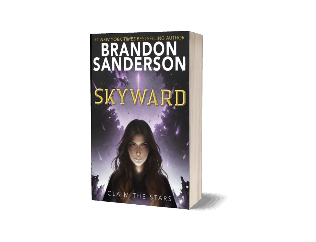 Book cover of Skyward by Brandon Sanderson