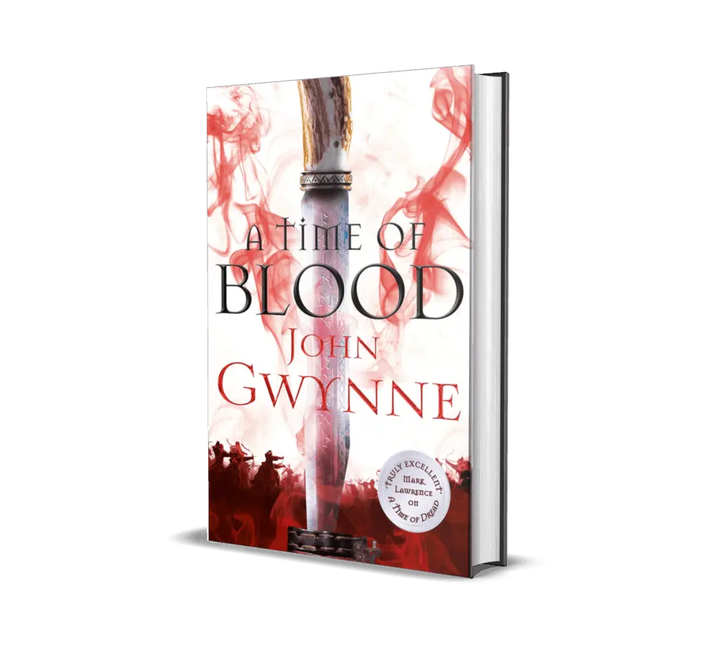 Hardcover book image of A Time of Blood by John Gwynne