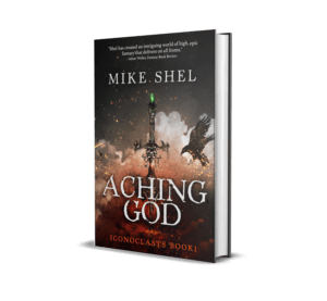 Book cover of "The Aching God"