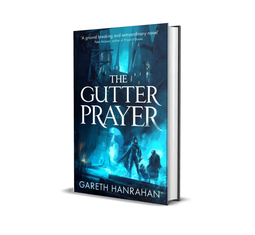Book cover of The Gutter Prayer