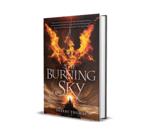 Books Cover of The Burning Sky by Sherry Thomas